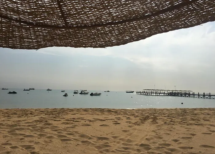 6 Brs W/ Private Pool - Sandy - Wifi * Ain Sukhna